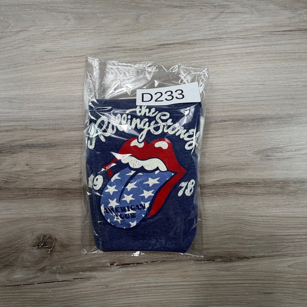 The Rolling Stones Girls Blue 1978 American Tour Graphic Ringer Dress Size 6/6X - Picture 9 of 9